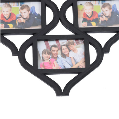 9-Photo Wall Mount Collage Frame for 4x6 Family Pictures - Gallery Style Photo Display , Hanging Photo Display ,  ,