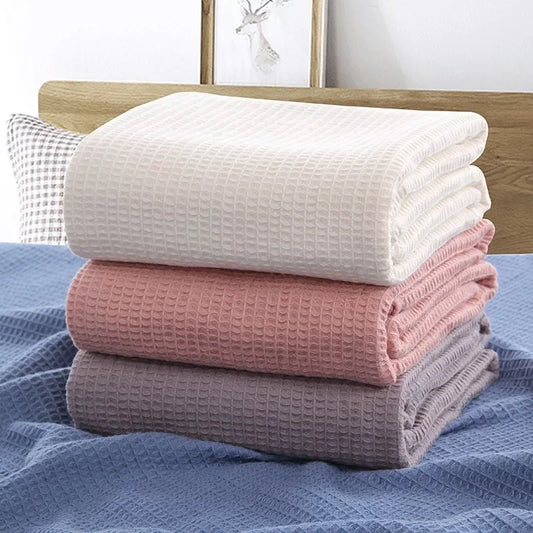 Pure Cotton Beehive Cover, Simple Solid Color Soft Breathable , Multi-functional Lightweight Air Conditioning Blanket