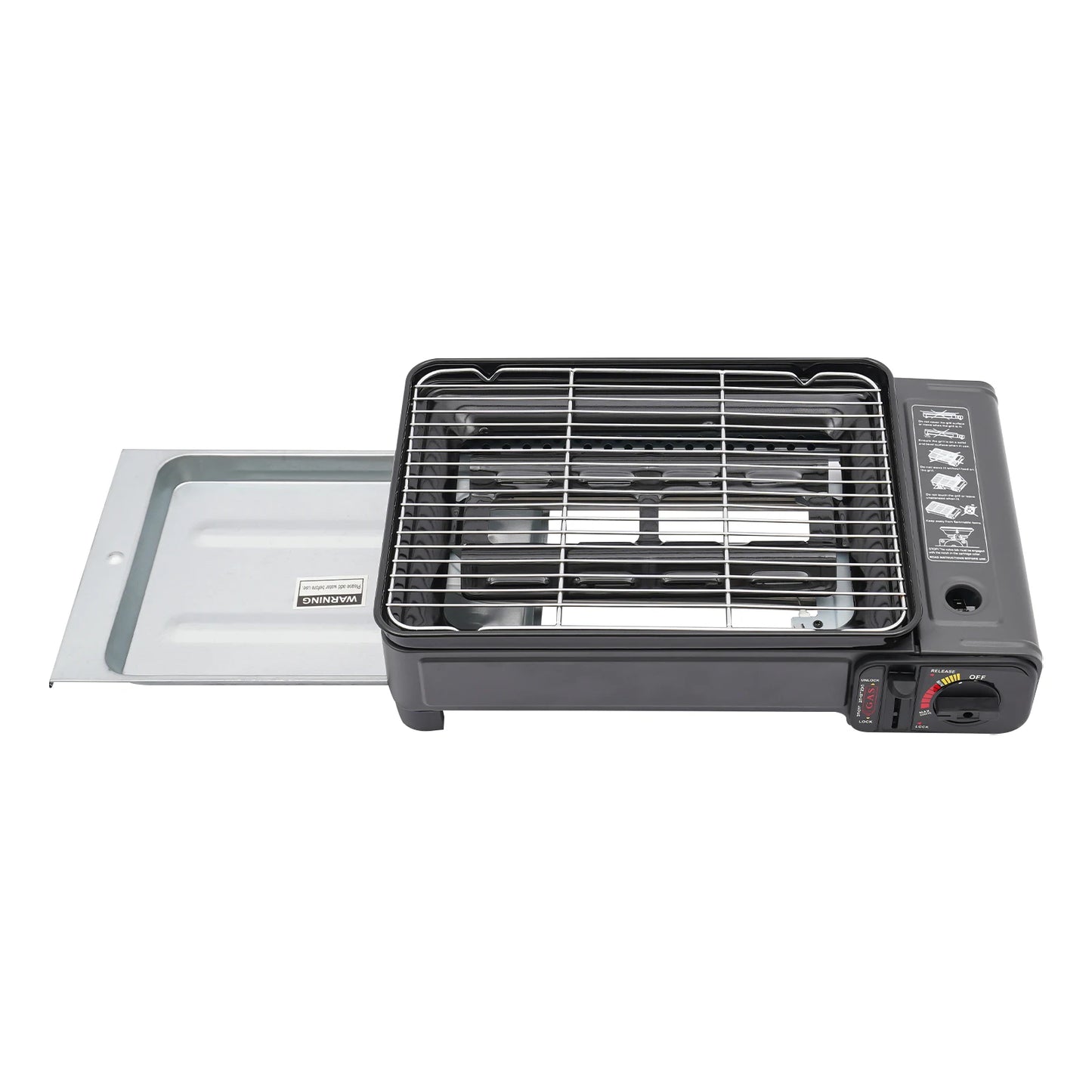 Portable BBQ Grill, Butane Gas Stove Ideal for Camping, Grilling, and Outdoor Cooking