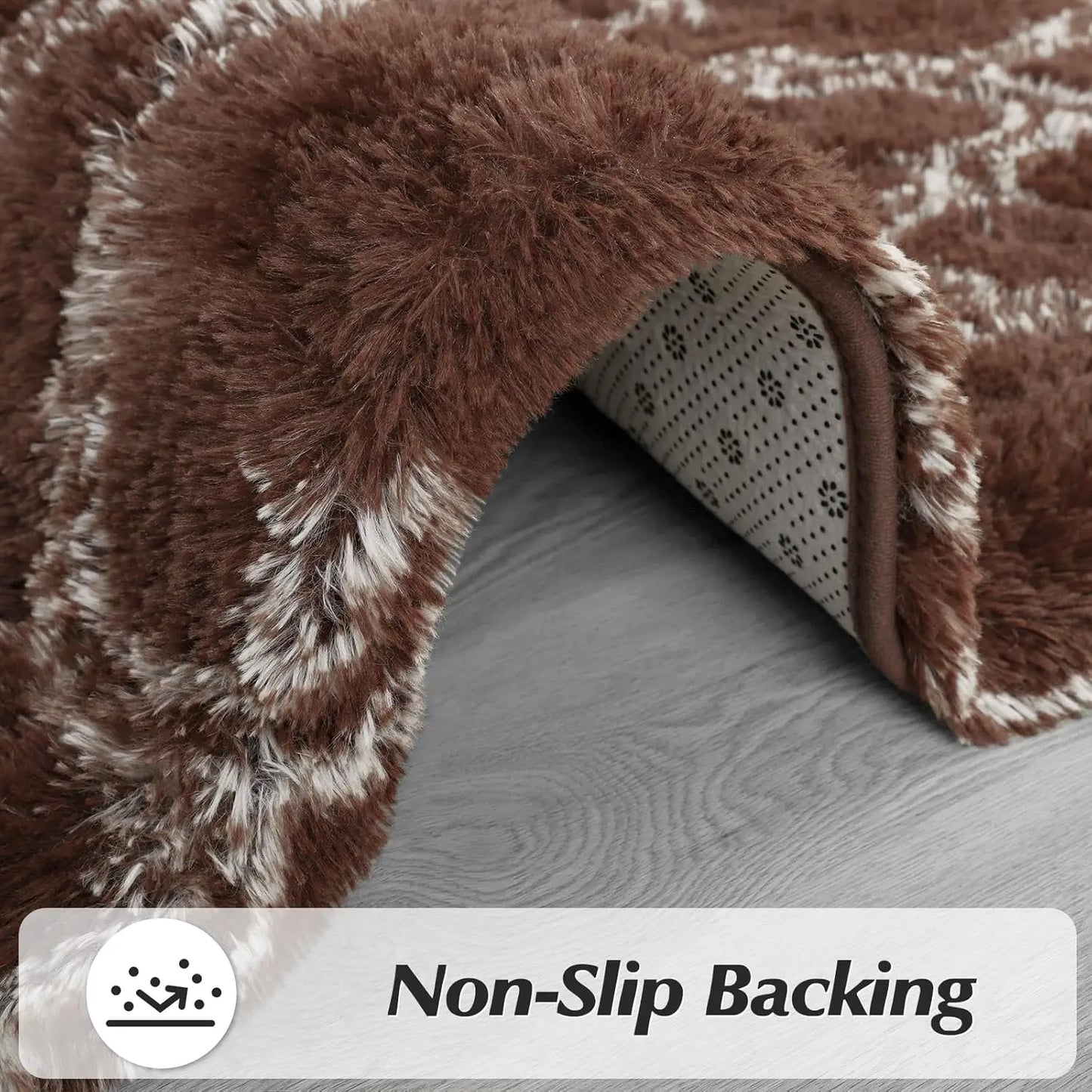 Large Plush Shag Area Rugs for Bedroom – Super Soft, Fluffy, Non-Slip Carpets for Living Room, Kids' Room, Nursery, or Girls' Rooms