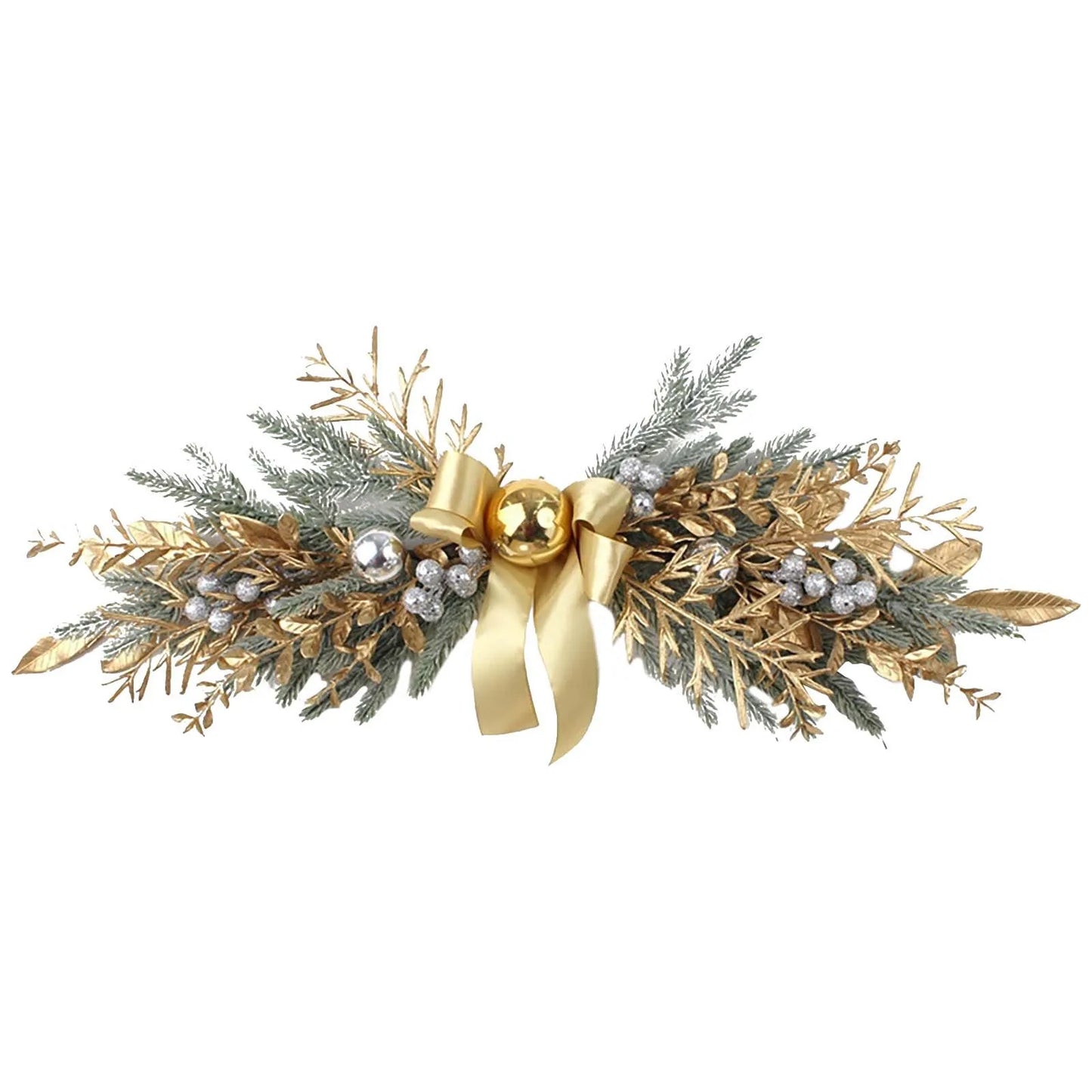 2024 Christmas Decorations Cordless Home Wreath, Front Door Christmas Wreath, Navidad Decor for the Home