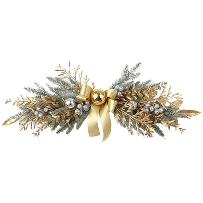 2024 Christmas Decorations Cordless Home Wreath, Front Door Christmas Wreath, Navidad Decor for the Home