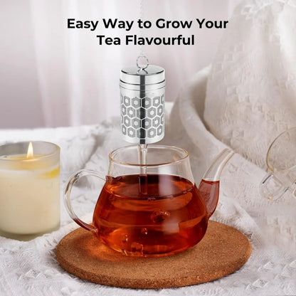 Extra Fine Mesh Tea Strainers – 304 Stainless Steel Loose Leaf Tea Infuser for Brewing Black Tea