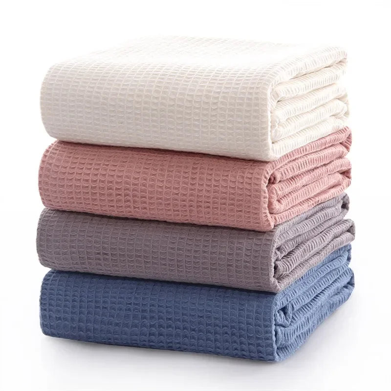 Pure Cotton Beehive Cover, Simple Solid Color Soft Breathable , Multi-functional Lightweight Air Conditioning Blanket