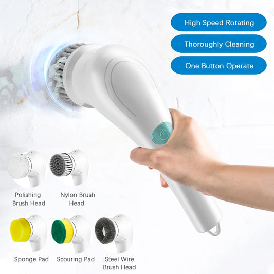 electric spin scrubber , spin brush cleaner , cordless floor scrubber
