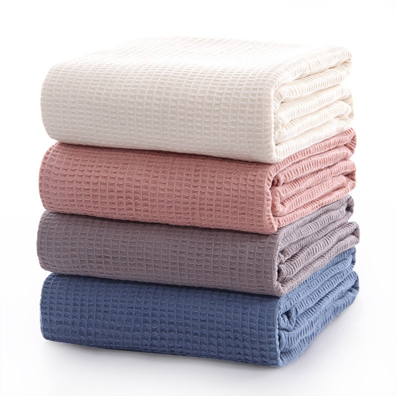 Pure Cotton Beehive Cover, Simple Solid Color Soft Breathable , Multi-functional Lightweight Air Conditioning Blanket