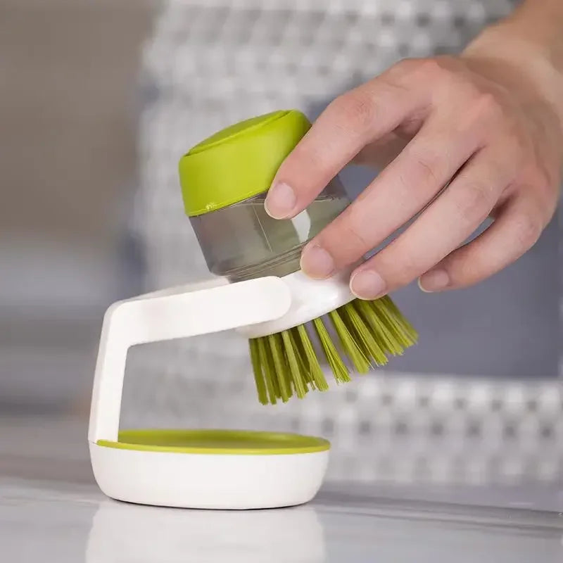 Kitchen Cleaning Gadgets – Pot Scrubbing Tool, Descaling and Decontamination Brush, Dishwashing Accessories, and Cleaning Products