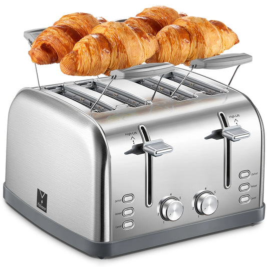 4 slice toaster , small kitchen appliances , stainless steel 4 slice toaster

