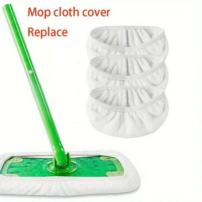 Replaceable Mop Cloth Set for Reusable Floor Cleaning, Suitable for Bedroom and Living Room, Compatible with Lazy Mop Accessories