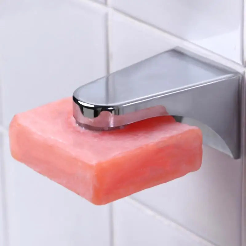 Magnetic Soap Holder – Self-Adhesive Wall-Mounted Hanging Soap Dish with Magnet, Lightweight for Soaps